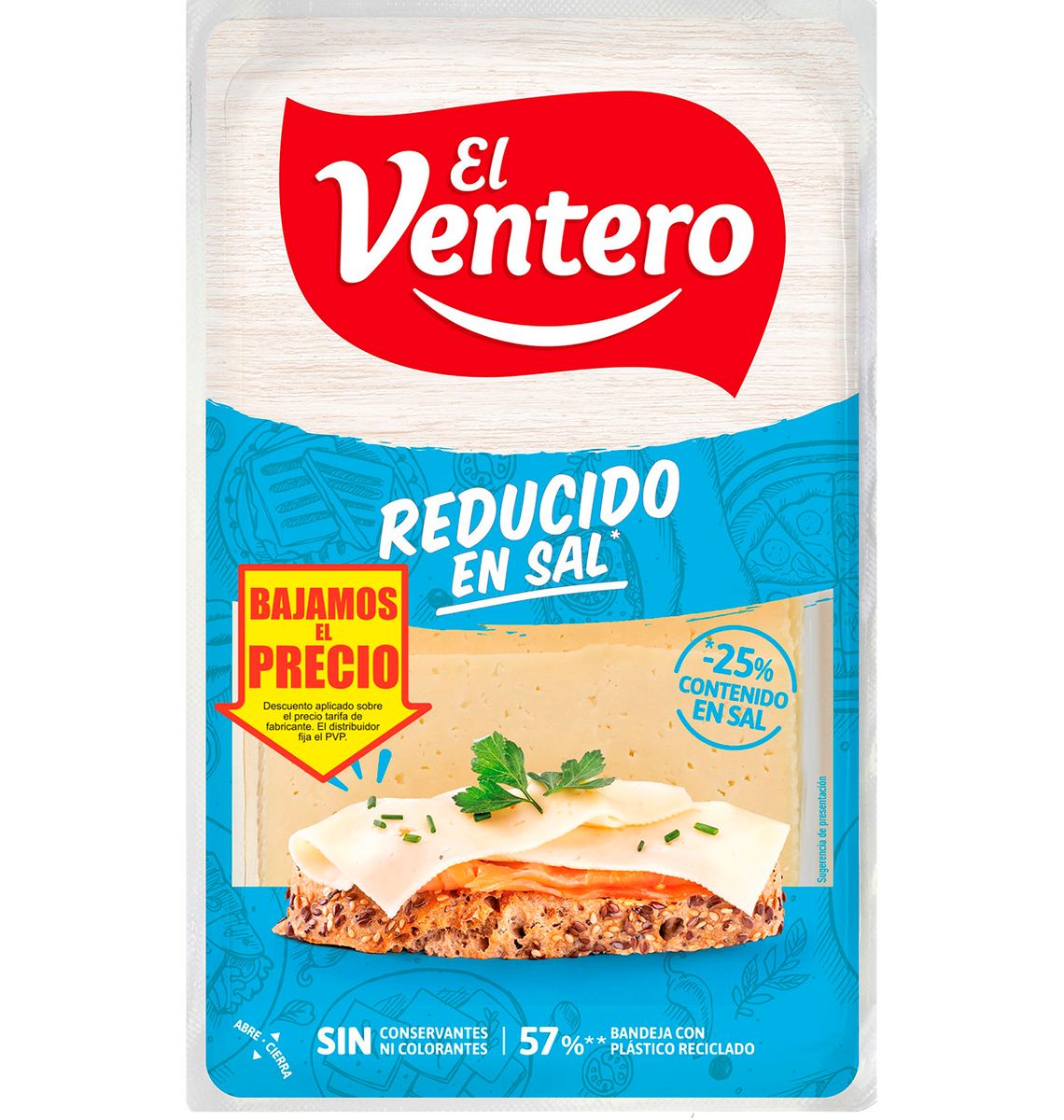 FORM VENTERO BAIX SAL 140g