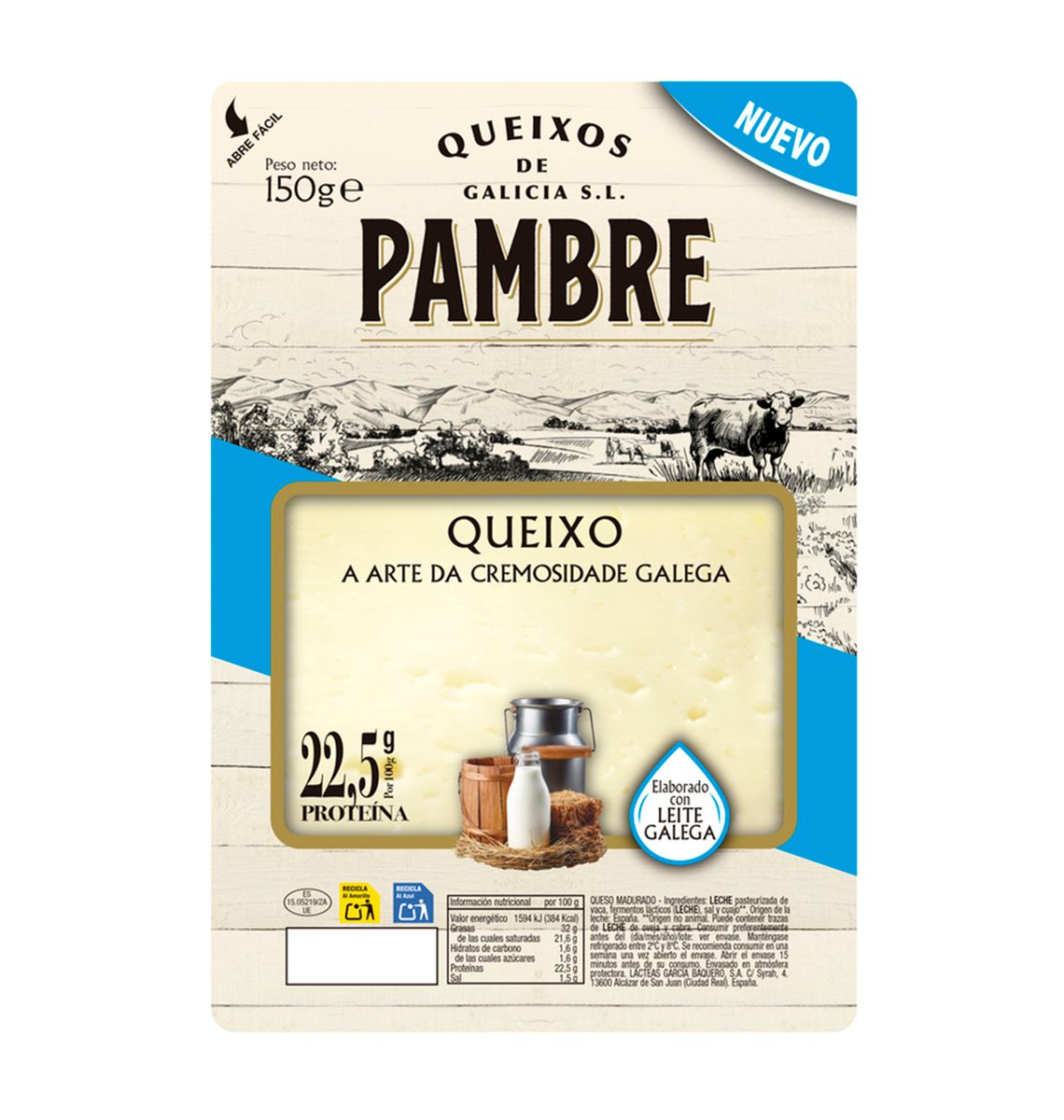 FORM GALLEG PAMBRE LLESC 150g