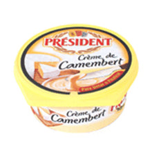 CREME CAMEMBERT PRESIDENT 125g