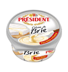 CREME DE BRIE PRESIDENT 125g