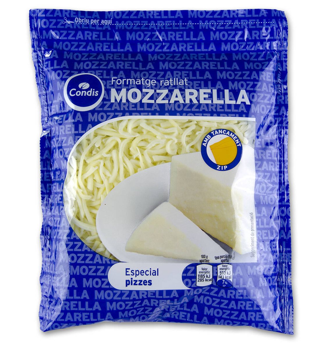 FORM CONDIS RATLLAT MOZZ 200g