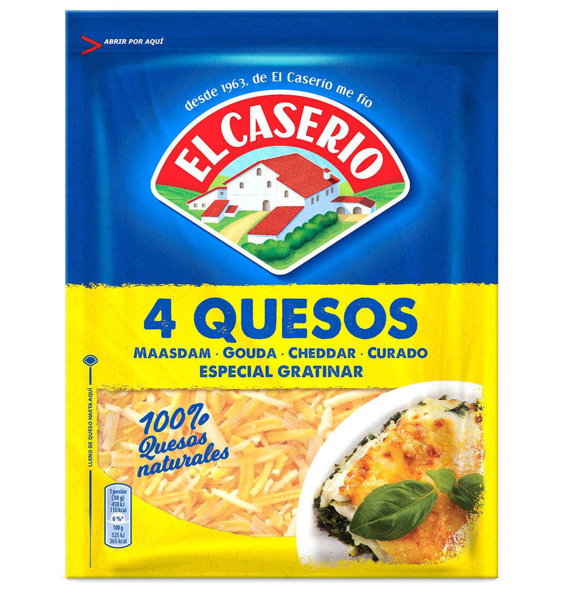 EL CASERIO RALLAT 4 FORM 120g