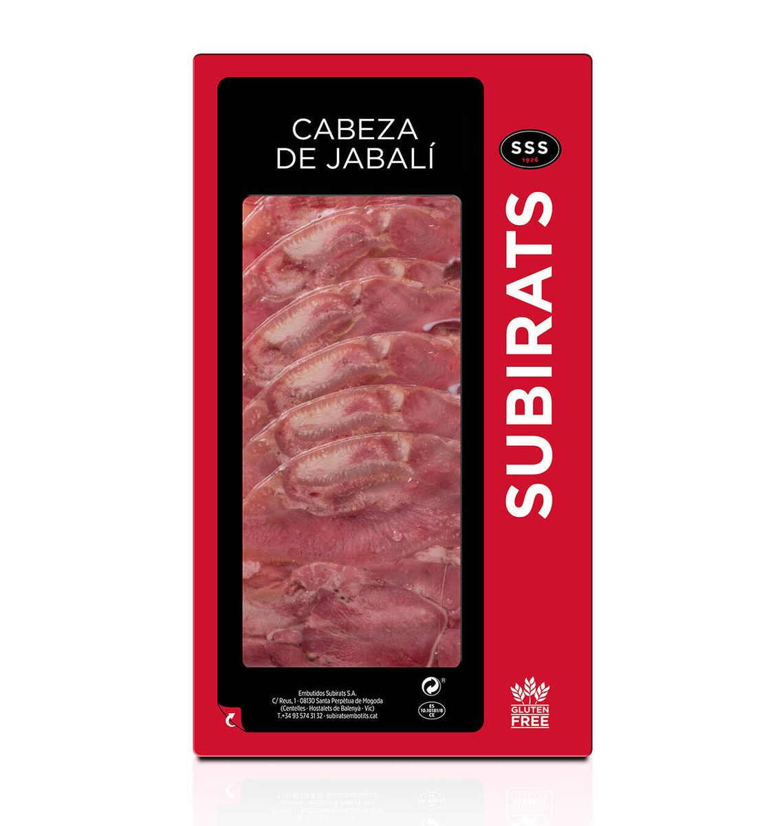 CAP SUBIRATS PORC SENGLAR 80g