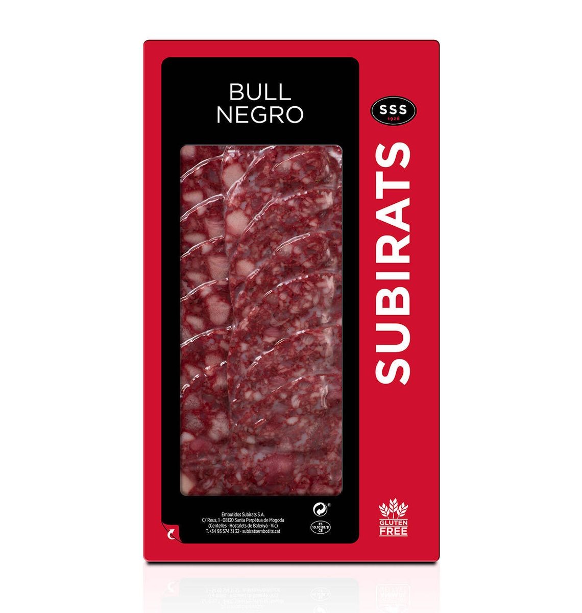BULL SUBIRATS NEGRE LLENQ 80g