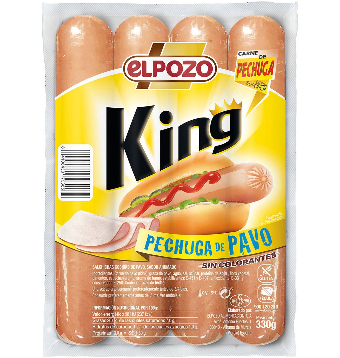 SALSIT EL POZO KING G DINDI 330g