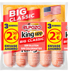 SALSITXA EL POZO BIG CLAS 3P 600g