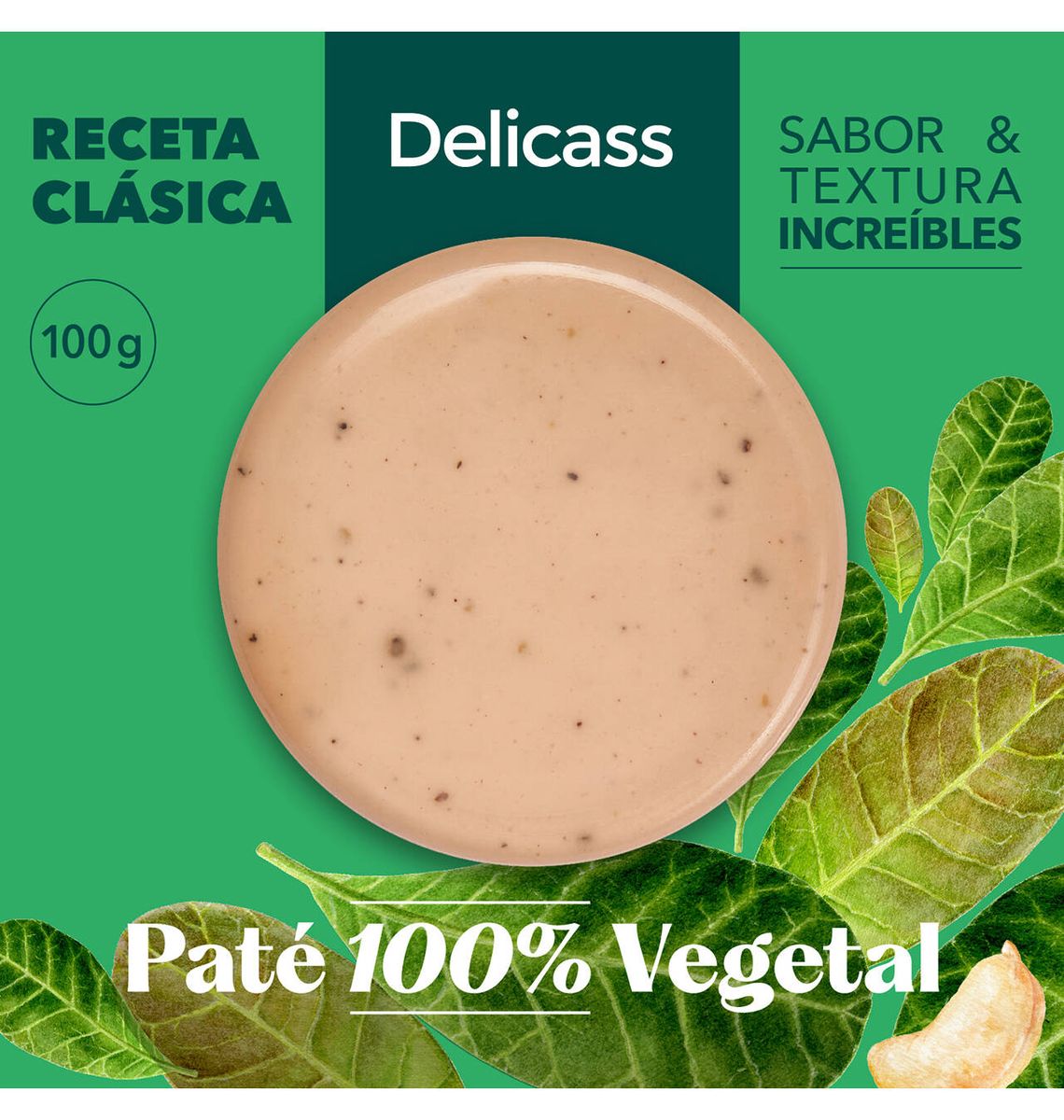 PATE VEG DELICASS CLASIC 100g