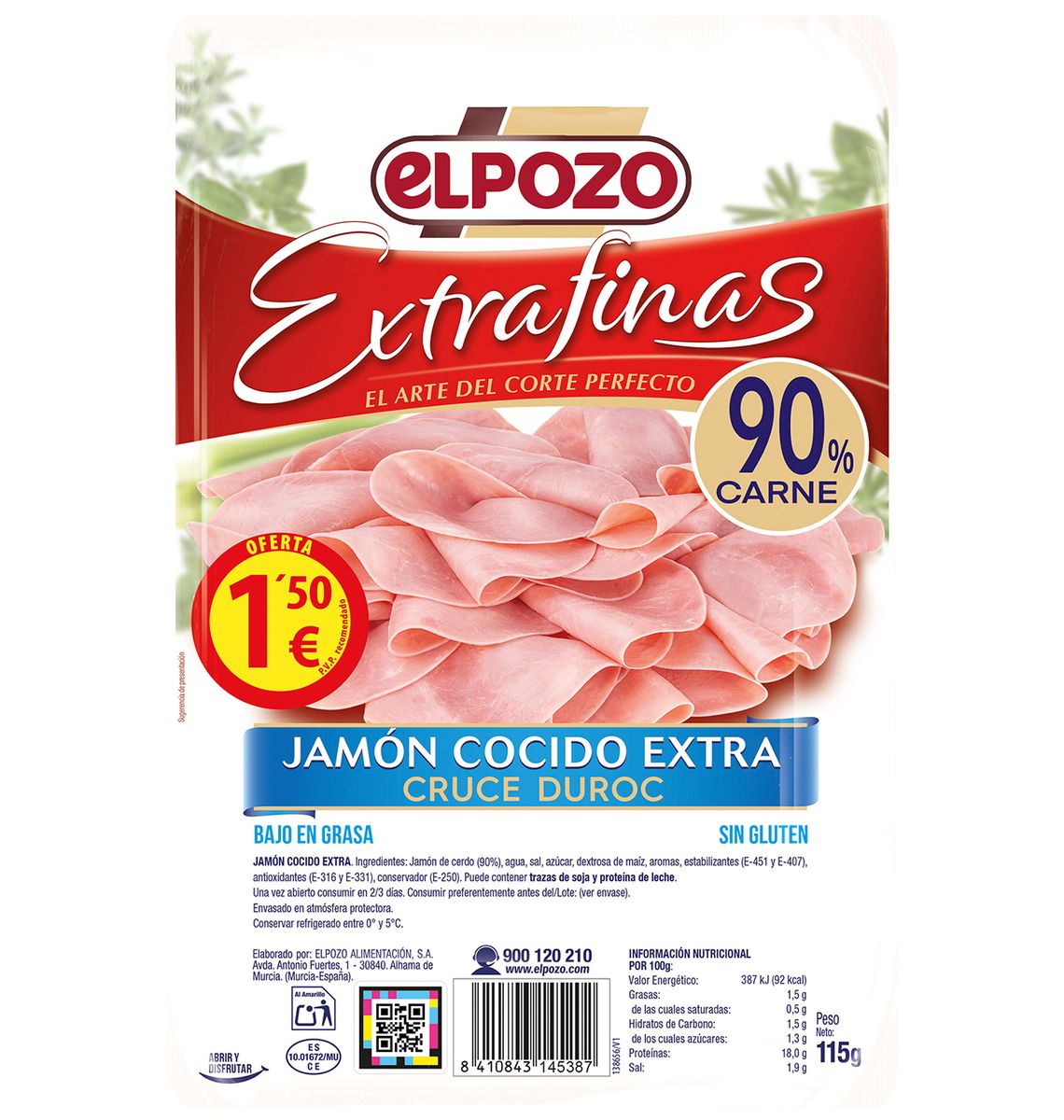 PERNIL DOLÇ LL FINES 115g