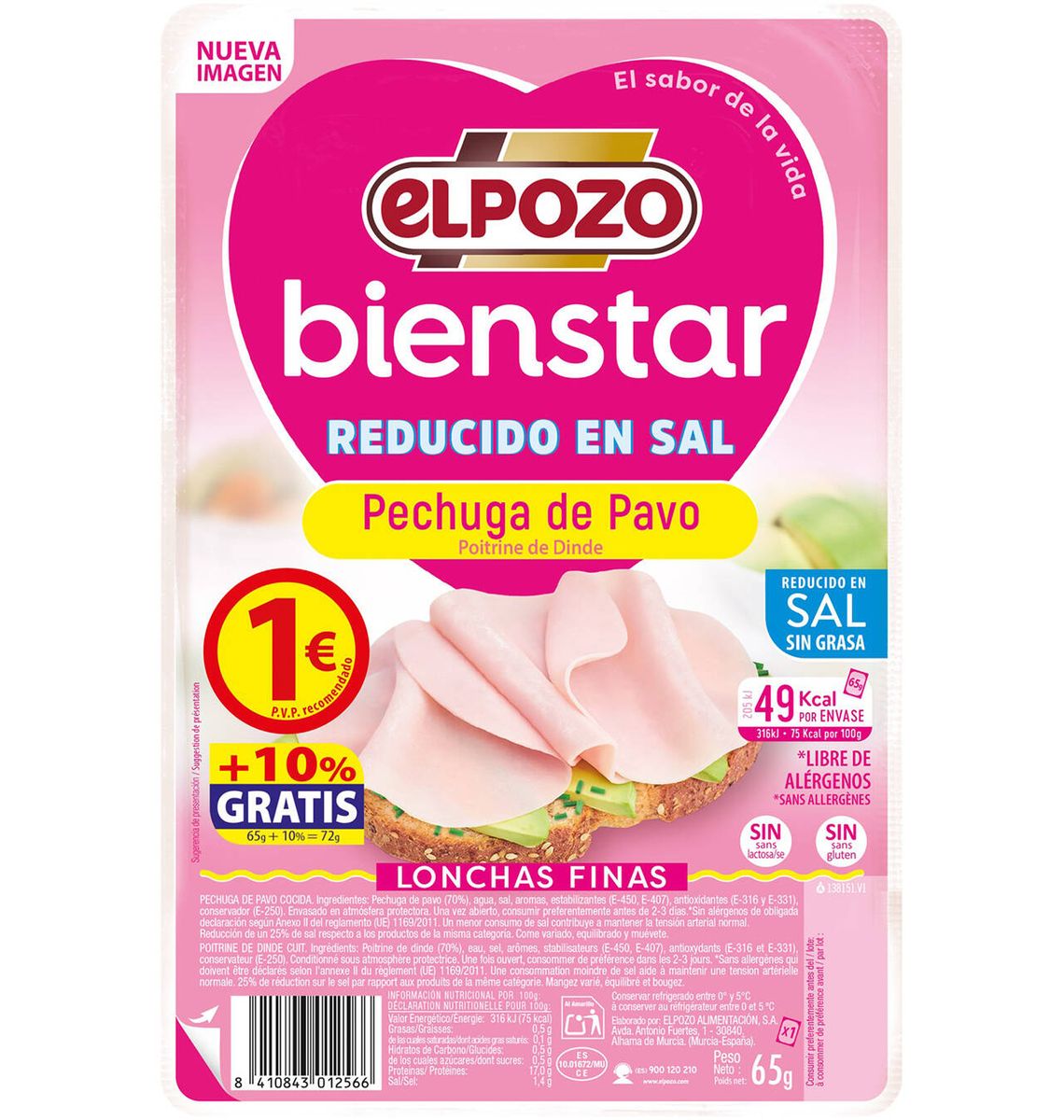 PIT G DINDI R/SAL BNESTAR 65g