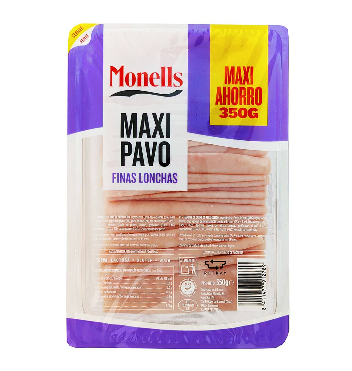 PERNIL DINDI MONELLS 350g
