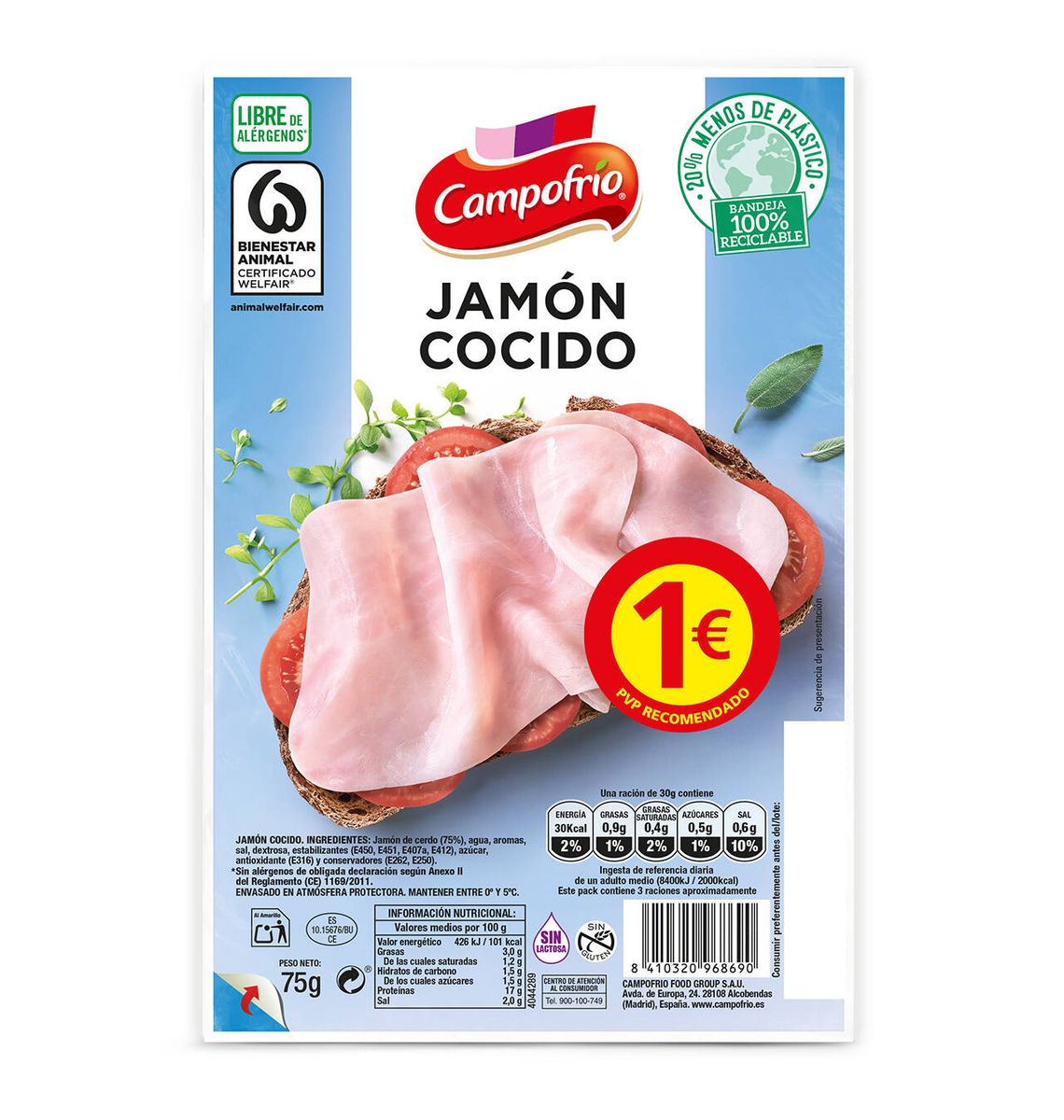 PERNIL CUIT CAMPOFRIO 75g