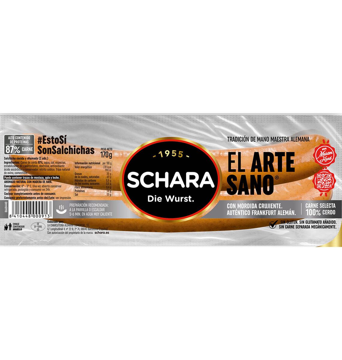 SALTSITXA SCHARA ART 2U 170g