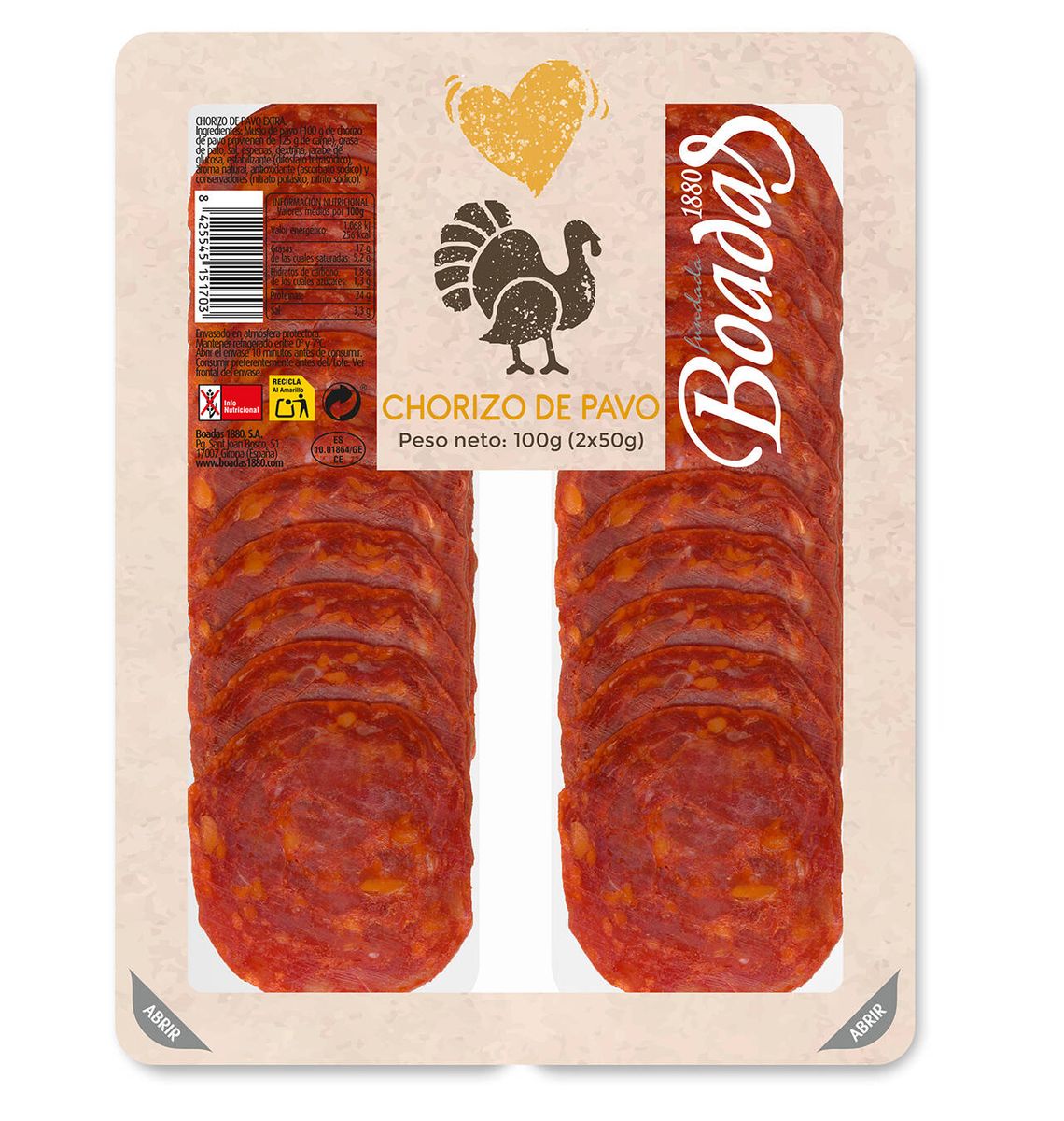 XORIÇO BOADAS G INDI 2x50g