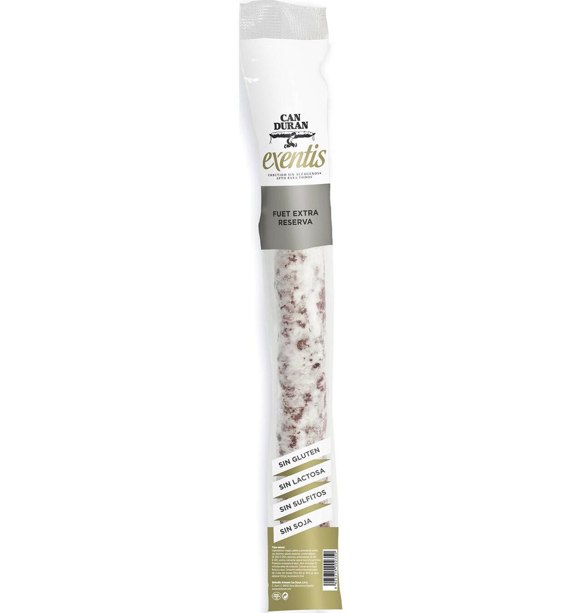 FUET EXENTIS Rva CAN DURAN 170g