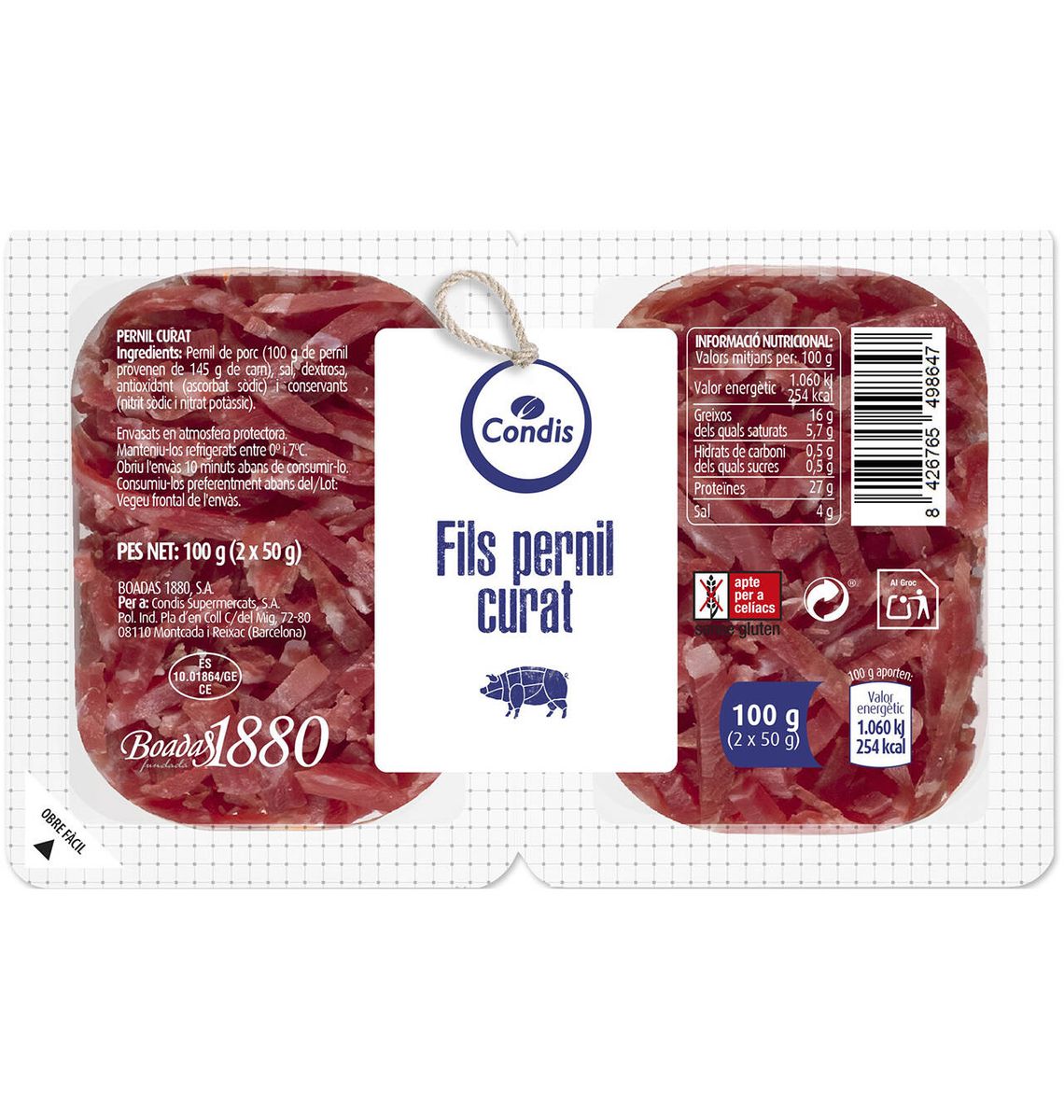 FILS PERNIL CONDIS BIPACK 100g