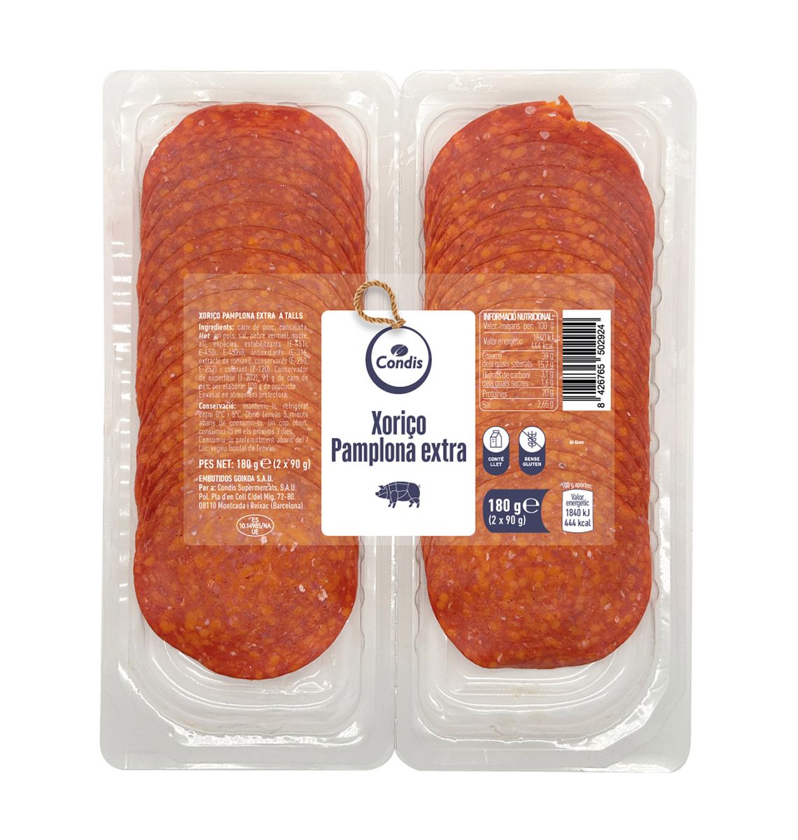 XORIÇO CONDIS PAMPLONA 2x 90g