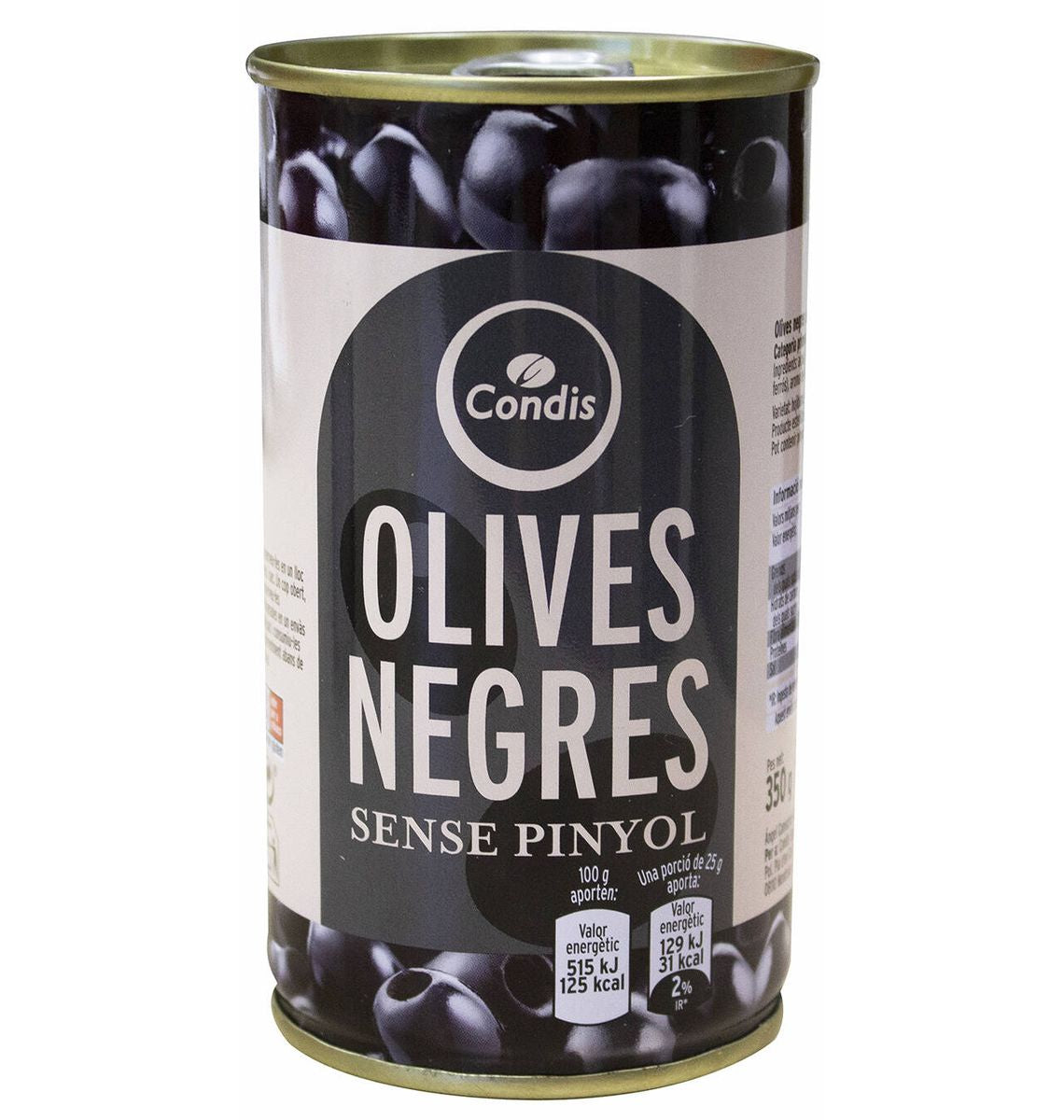 OLIVES CONDIS NEGRES S/P 150g