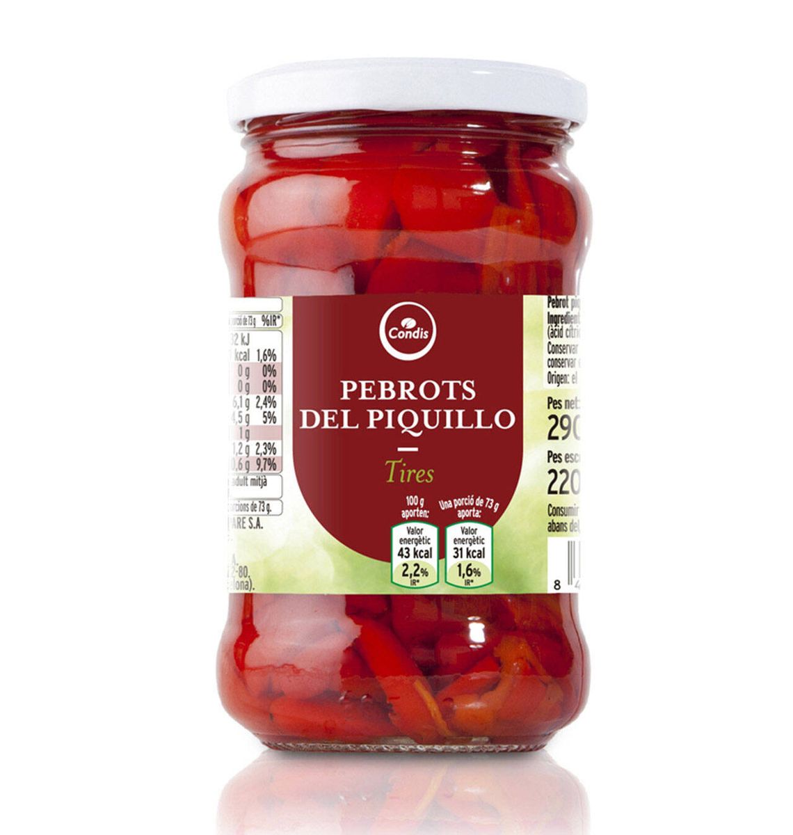 PEBROT CONDIS PIQ TIRES 220g