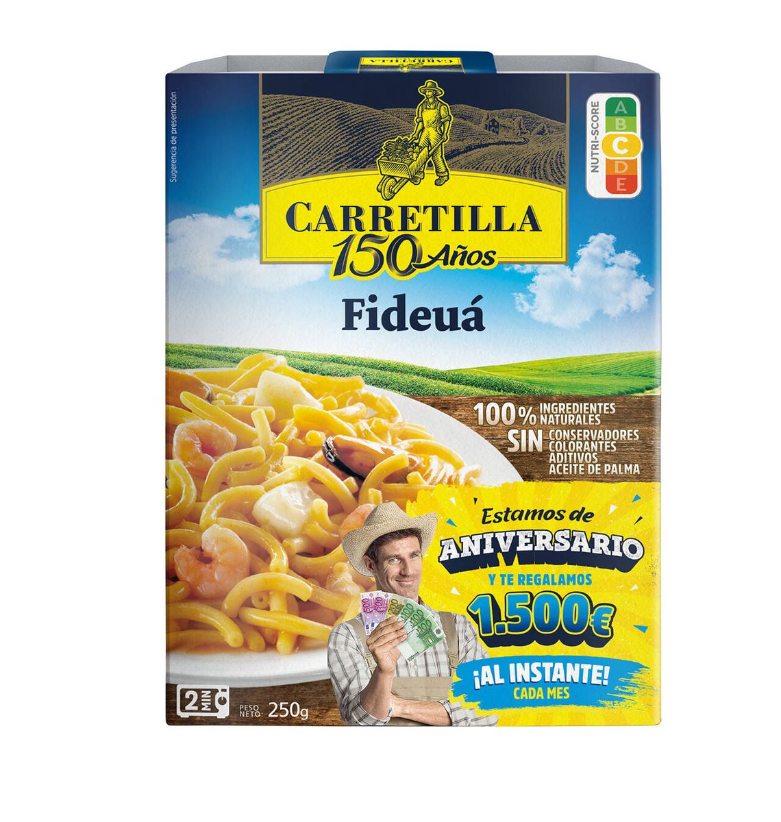 FIDEUA CARRETILLA 250g
