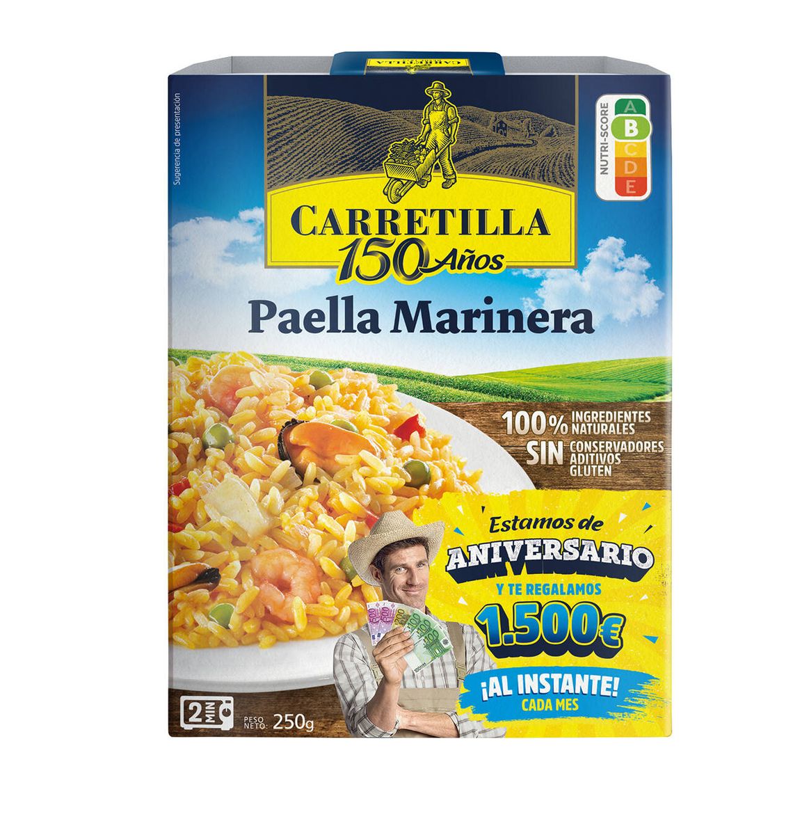PAELLA CARRETILLA MARIN 250g