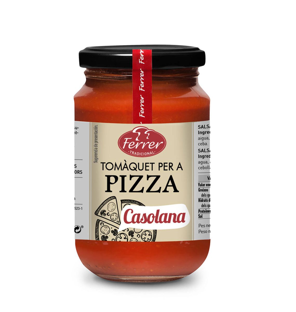 TOMAQUET FERRER PIZZA 350g