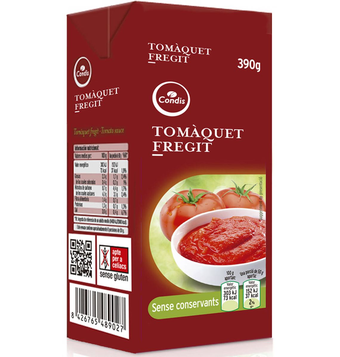 TOMAQ CONDIS FREG BRIK 390g