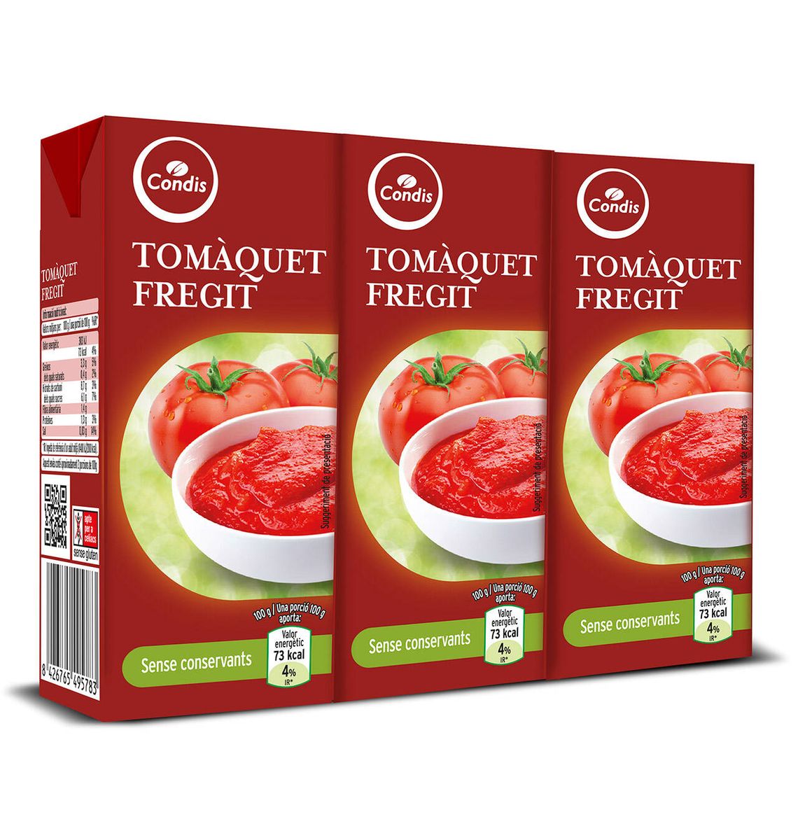 TOMAQUET FREGIT CONDIS x3 630g