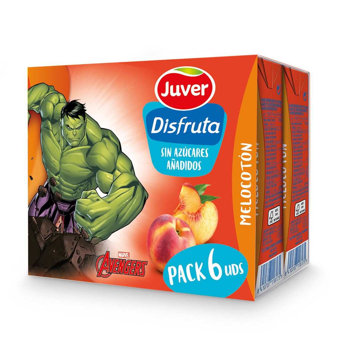 DISFRUTA JUVER S/S PRES 6x20cl