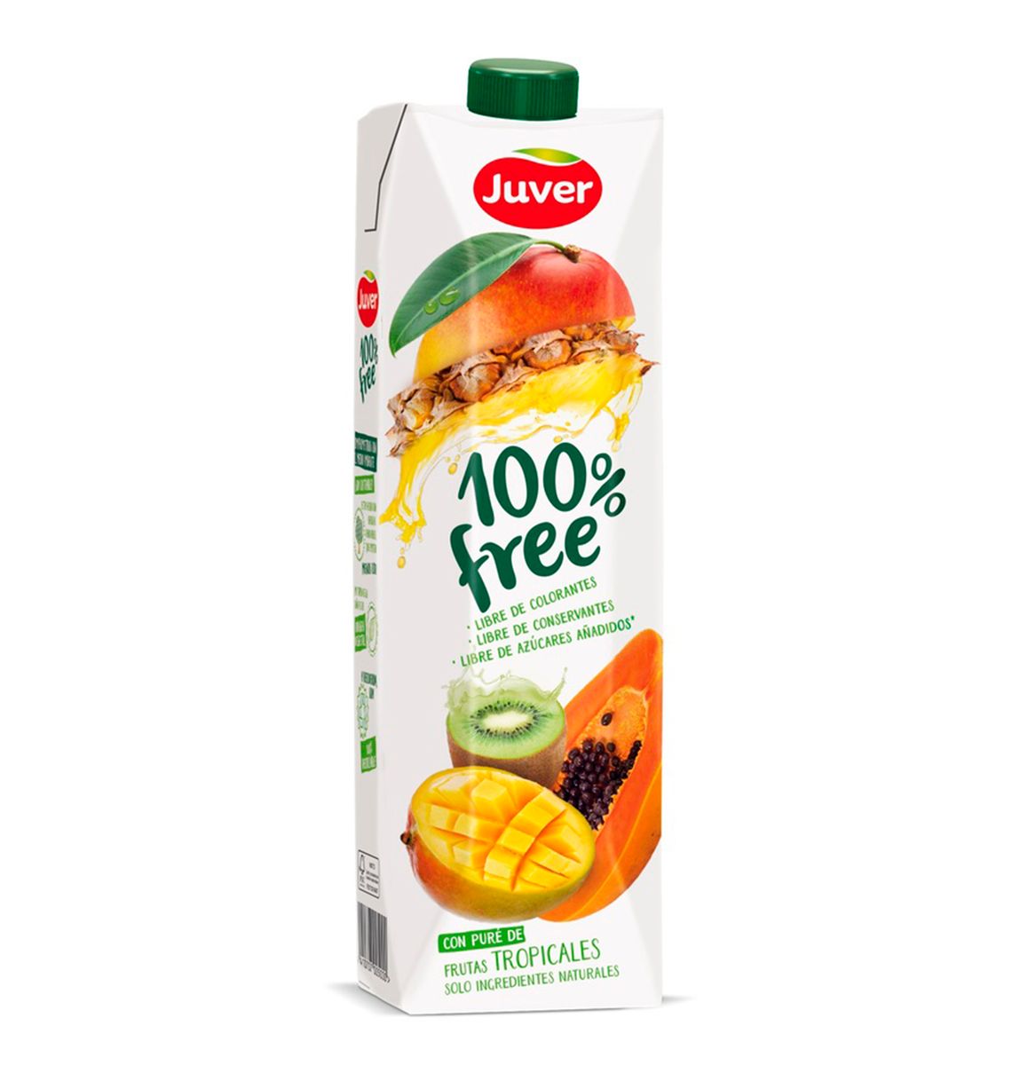 SUC JUVER FREE 100 TROPICAL 1L