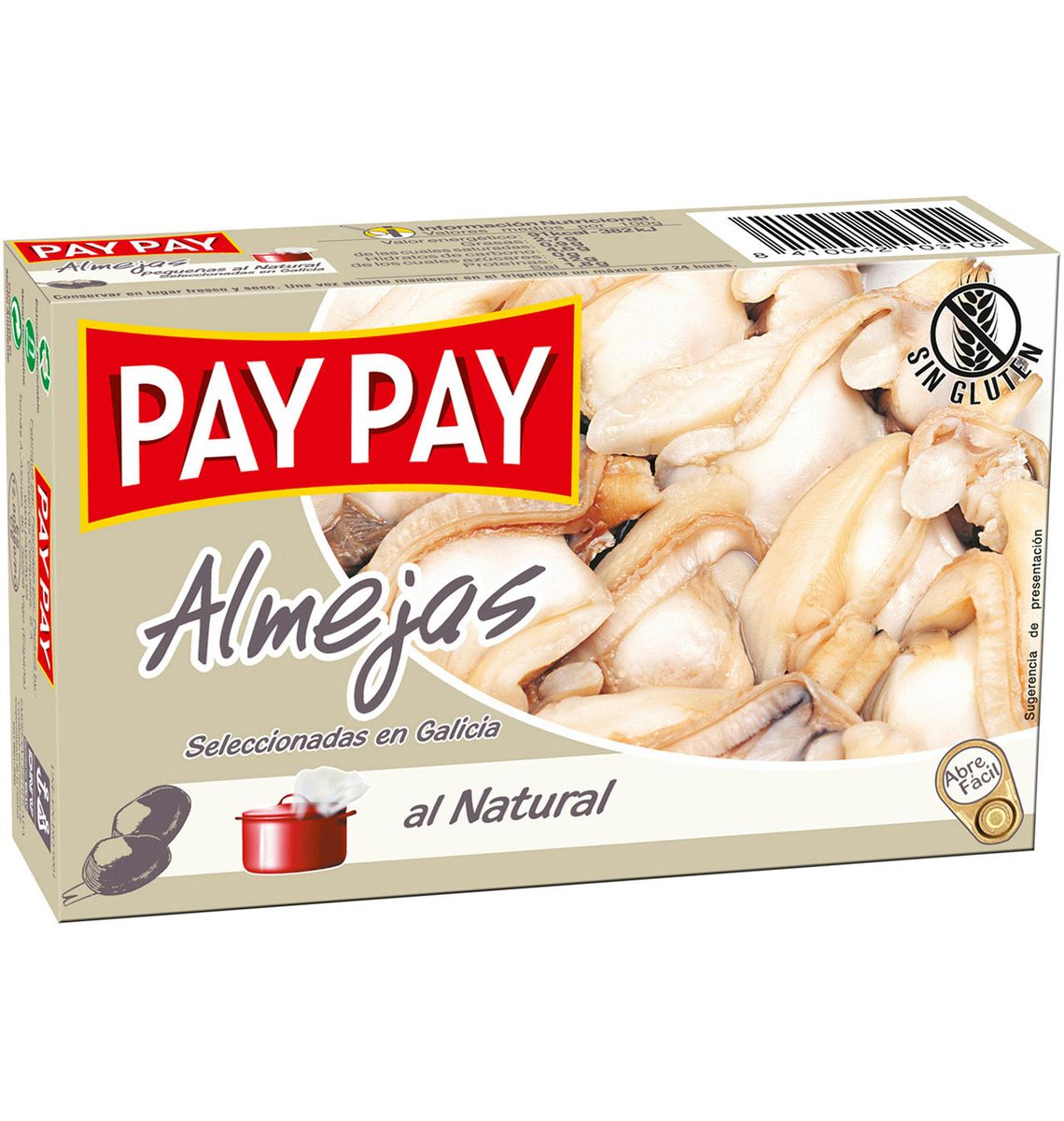 CLOÏSSES PAY PAY NATURAL 63g