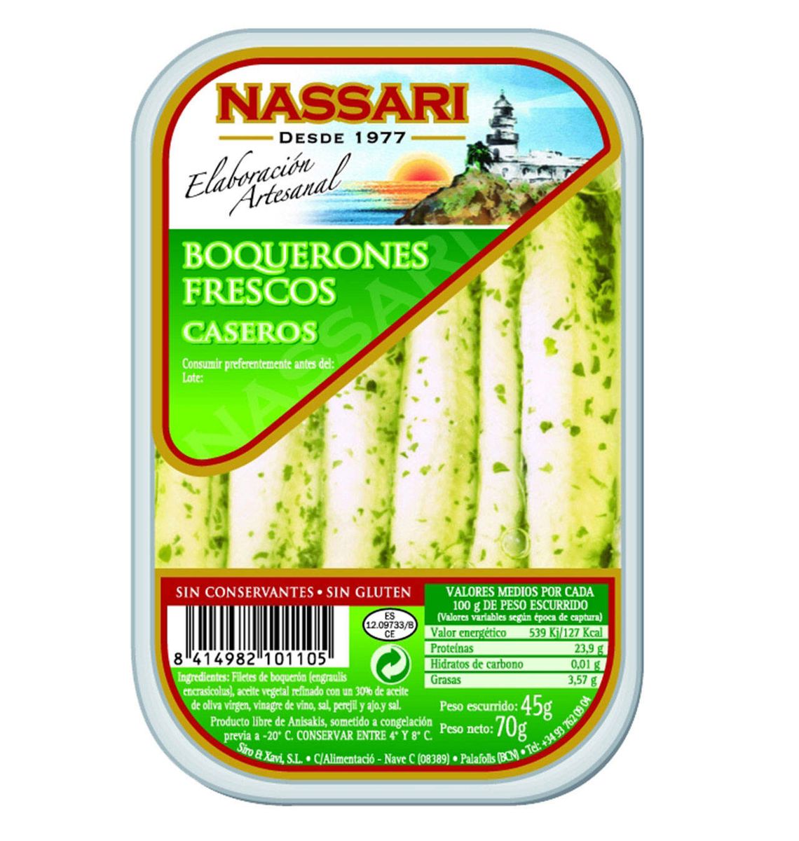 SEITO NASSARI CASSOLA 45g