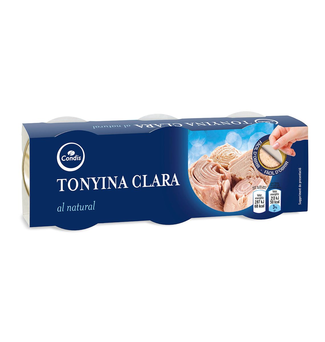 TONYINA CL CONDIS NATUR 3x 56g