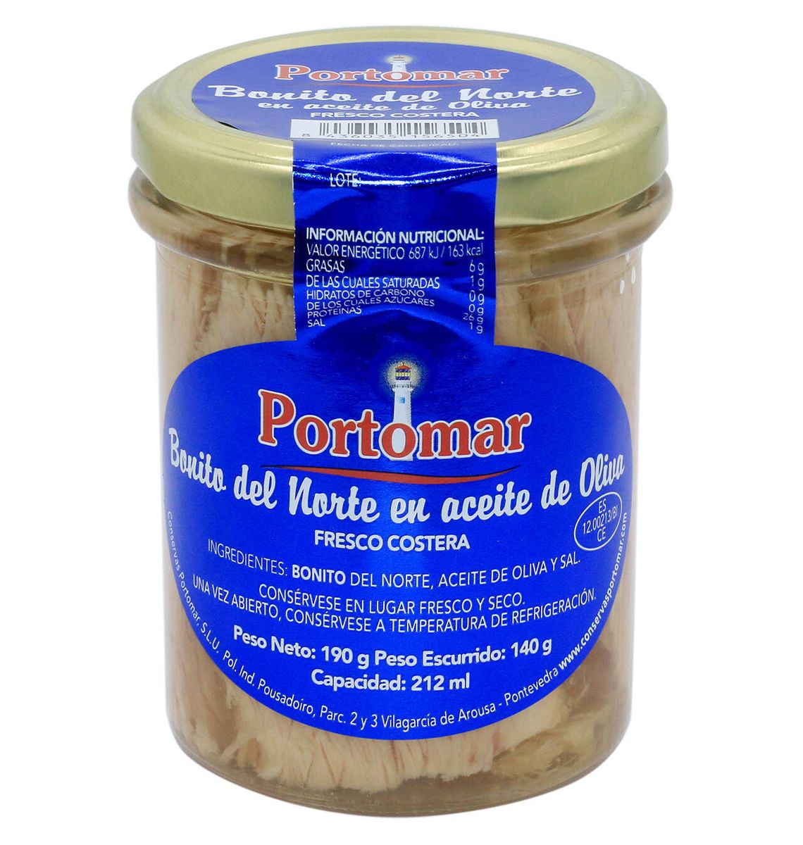 BONITOL NORD PORTOMAR OLI 140g