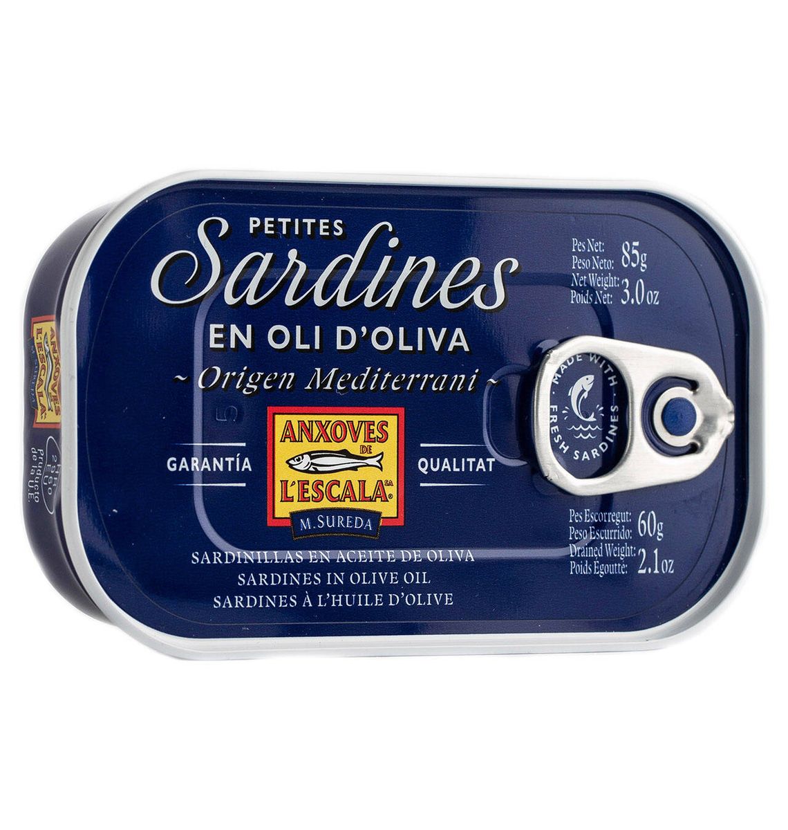 SARDINETES L'ESCALA 60g