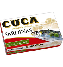 SARDINES CUCA OLI OLIVA 85g