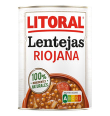 LLENTIES RIOJANA LITORAL 425g