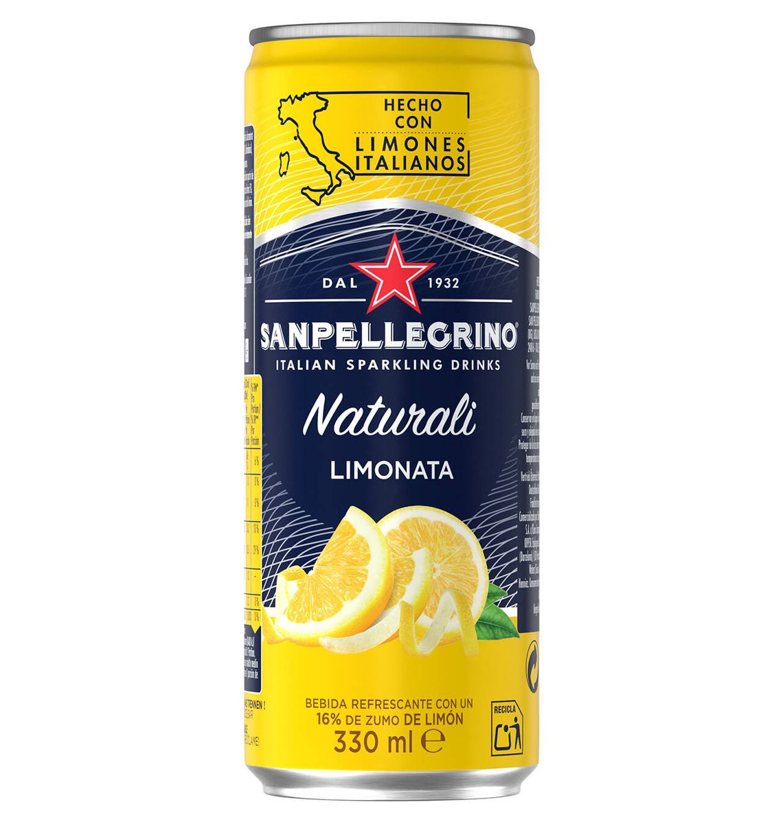 REFRESC PELLEGRINO LLIMONA 33cl