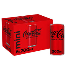 COCA COLA ZERO MINI 6x 20cl