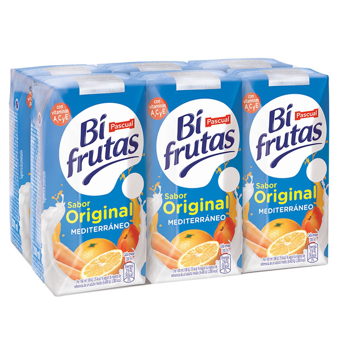 BIFRUTAS MEDIT 200ml x6