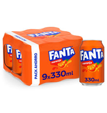 REFRESC FANTA TARONJA 33cl x9