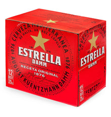 CERVESA ESTRELLA DAMM 25cl x12