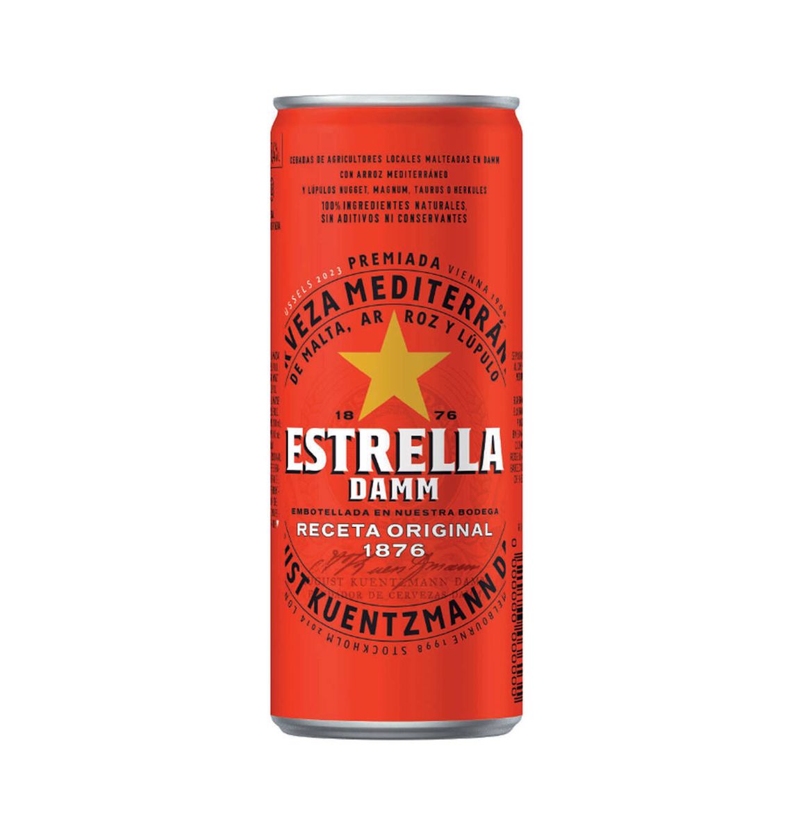 CERVESA ESTRELLA DAMM 50cl