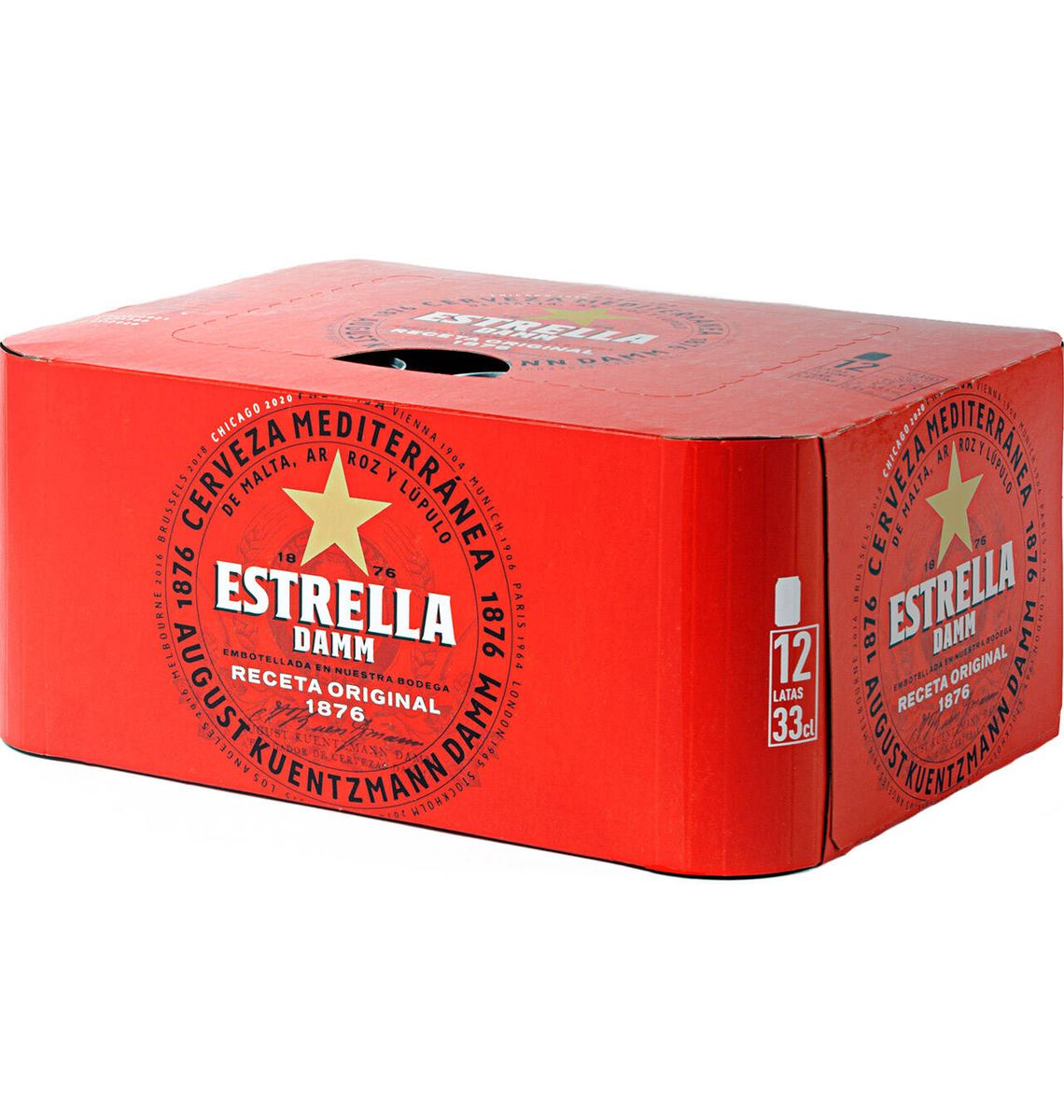 CERV ESTRELLA DAMM 33cl x12