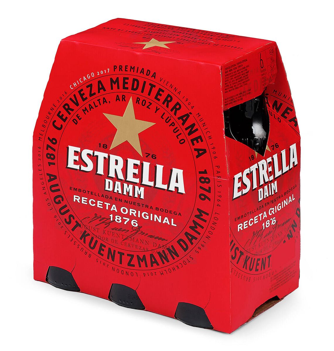 CERVESA ESTRELLA DAMM 25cl x6