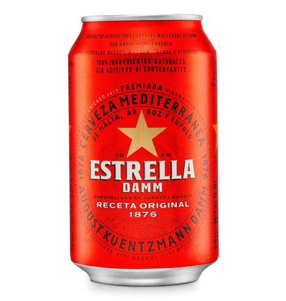 CERVESA ESTRELLA DAMM LL 33cl