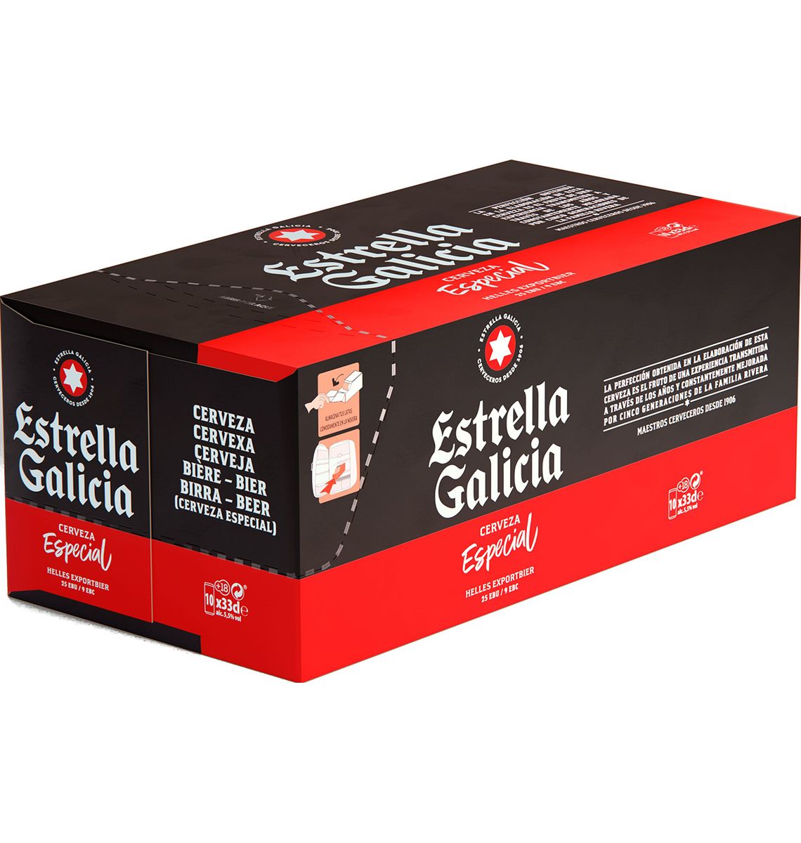 CERV EST GALICIA FR PACK 10x33ml