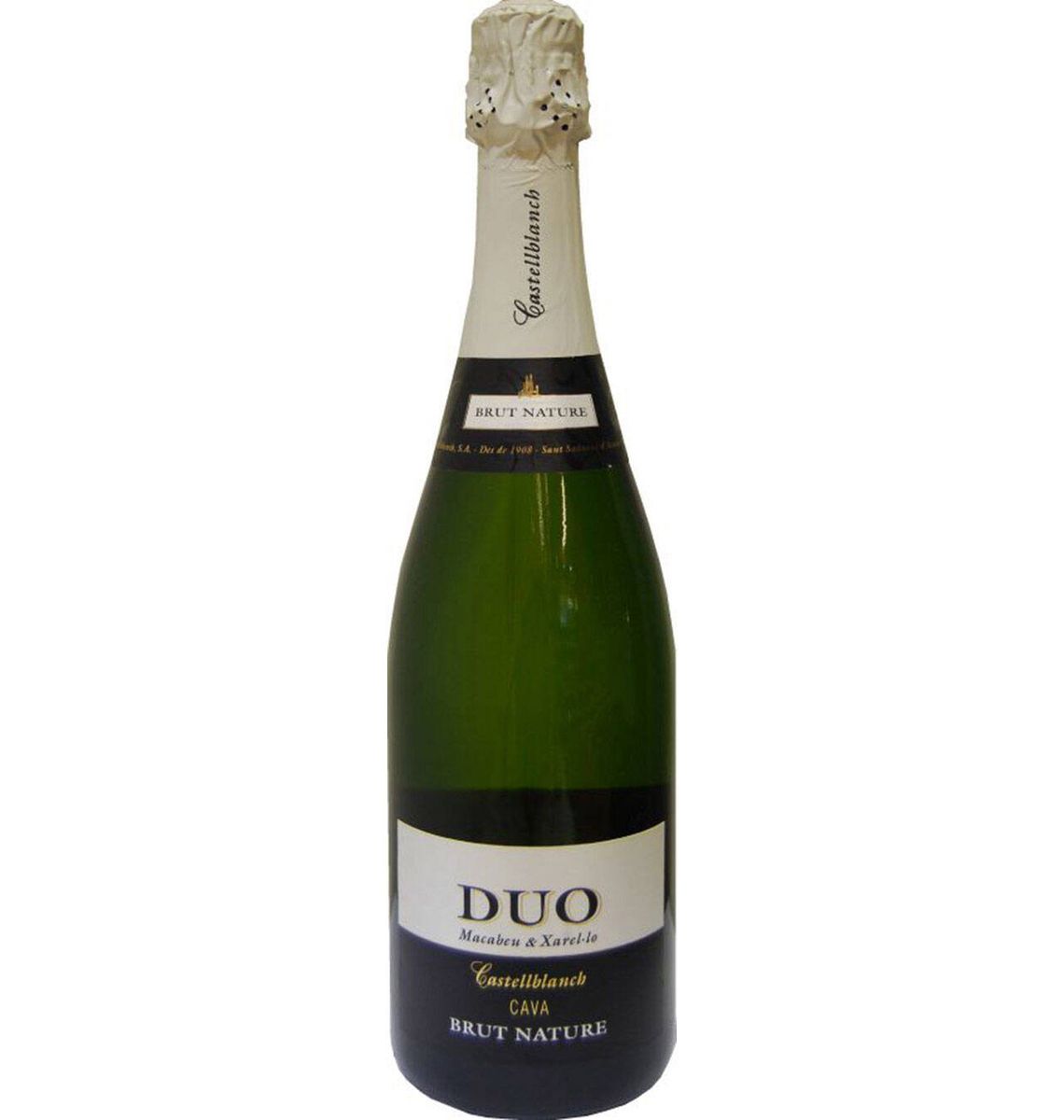 CAVA DUO CATELLBL B.NAT 75cl