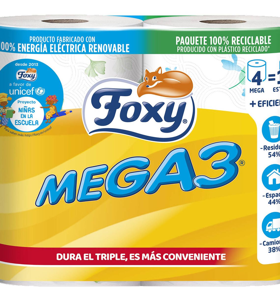 PAPER HIG FOXY MEGA3 x4