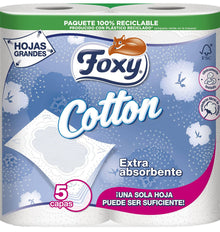 PAPER WC FOXY COTTON x4