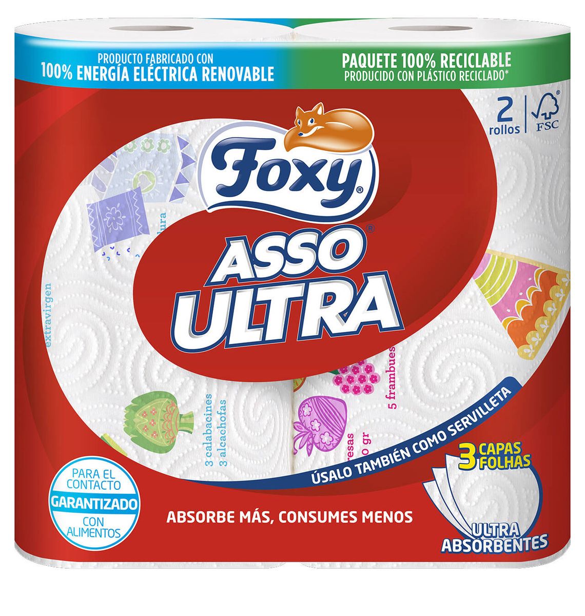 PAPER CUINA FOXY ASSO ULT x2